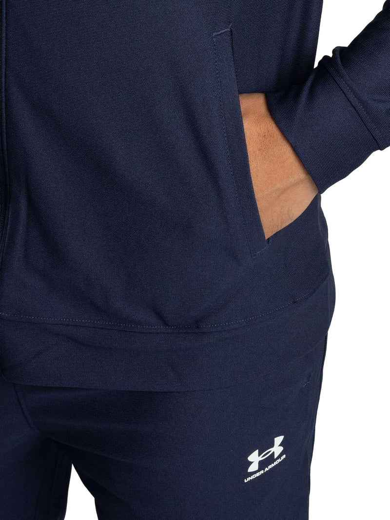 UA M Challenger Tracksuit FOOTBALL for mens BLUE LG