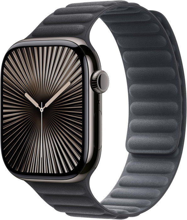 Apple Watch Band - Magnetic Link - 46mm - Black - S/M