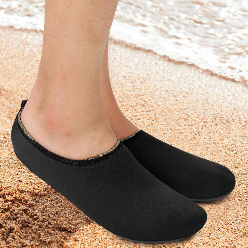 L-RUN Men Women Water Shoes Barefoot Aqua Socks Lightweight Swim Shoes for Beach Surf Pool Yoga