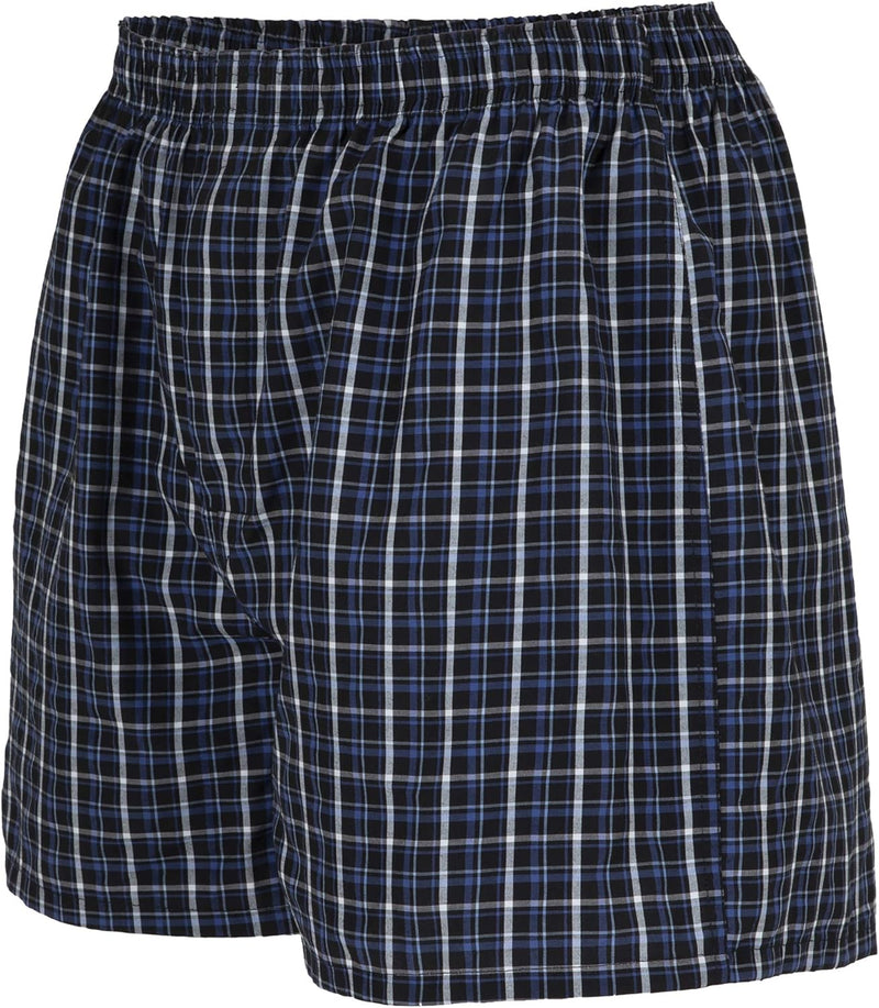 Gildan Men's Woven Boxer Underwear Multipack (Pattern May Vary)(Assorted)