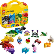 LEGO 10713 Classic Creative Suitcase, Toy Storage Case with Fun Colourful Building Bricks, Gifts for 4 plus Year old Kids, Boys & Girls - NEW VERSION
