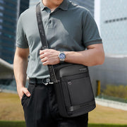 Arctic Hunter Sling Bag for Men Water Resistant Anti-Theft Crossbody Daypack Bag for Travel Office Business, K000162 - Black