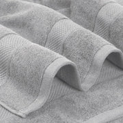 Topify Premium Cotton Towels Set | Ultra Soft Towels 600 GSM | 2 Bath Towels 2 Hand Towels 4 Washcloths | Soft Feel, Quick Dry, Highly Absorbent Durable Towels, (Charcoal, 8 Pcs Set)