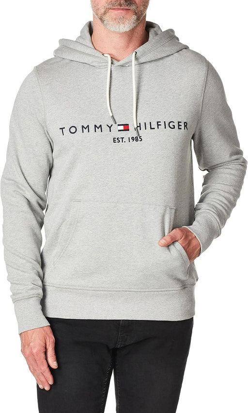 mens Wcc tommy logo hoody Sweatshirts (pack of 1) - Light Grey Heather