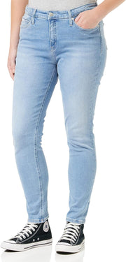 Women's Mid Rise Skinny Pants - Denim Light
