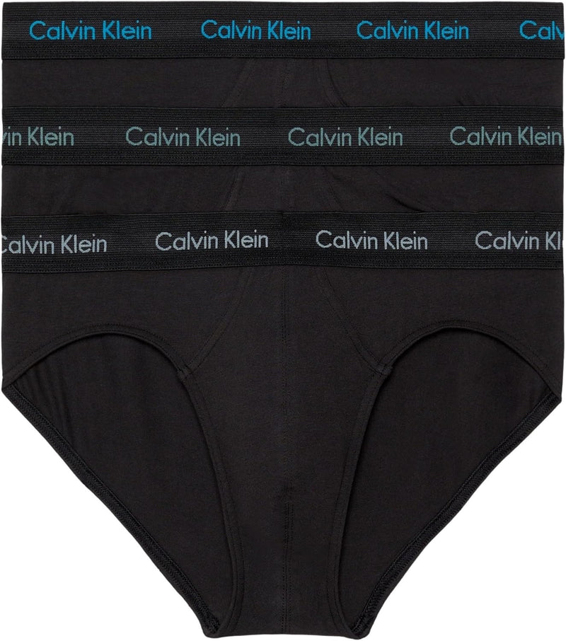 Calvin Klein mens 3P Hip Brief Boxer Short