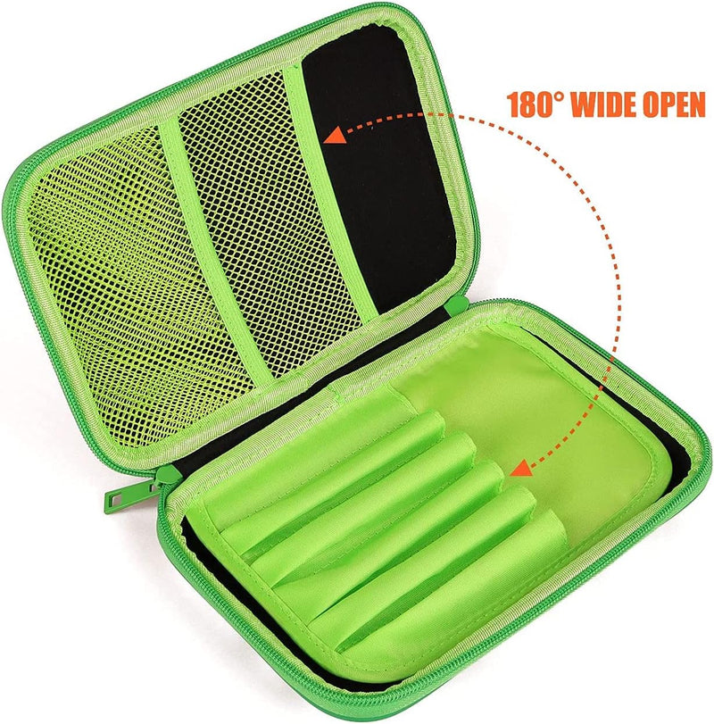 School Boys Pencil Bag Pen Case with Compartments - Large Capacity Students Stationery Pouch with Zipper Closure - Cute Accessories Storage Box Organizer for Kids Girls Toddlers