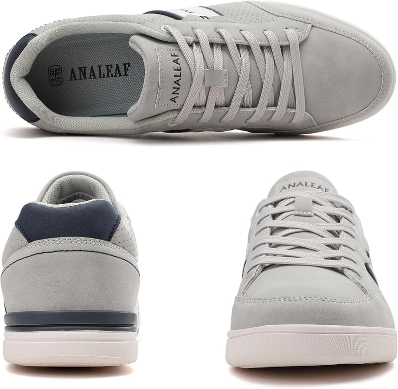 ANALEAF Mens Casual Shoes Fashion Sneakers Dress Oxfords Comfortable Shoes
