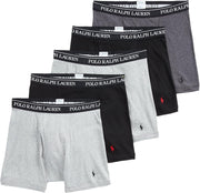 mens Classic Fit Boxer Briefs Classic - Grey Mixed