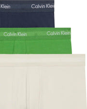 mens Low Rise Trunk 3pk 0000u2664g Low Rise Trunk (pack of 3) - BLUE SHADOW/SUPREME GREEN/CHALK