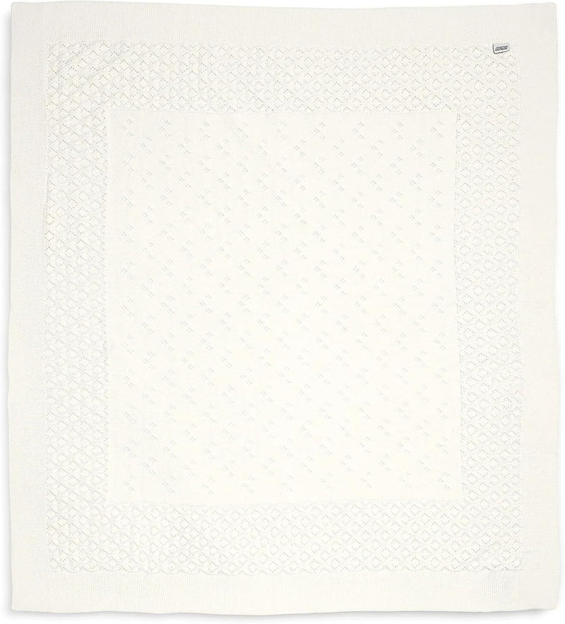 Mamas & Papas Small Knitted Blanket, Pointelle