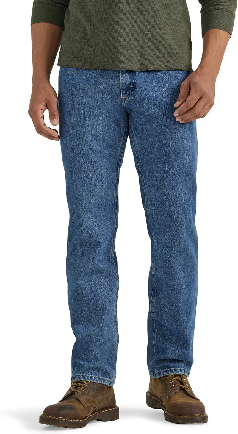 Men's Authentics Mens Classic Regular-fit Jean Jeans - Stonewash Mid