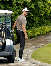 CRZ YOGA Men's All Day Comfy Golf Pants - 28"/30"/32"/34" Quick Dry Lightweight Work Casual Trousers with Pockets