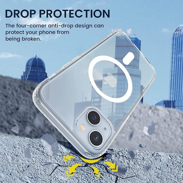 Portal AE Iphone 13 Case Compatible With Strong Protection, Scratch Resistant Back, Magnetic Phone Case 8 15 Cm (Transparent)