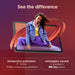 Lenovo Tab M11 11" FHD WUXGA Anti fingerprint 90Hz Display with MediaTek Helio G88 2GHz processor, 8GB RAM, 128GB Storage expandable, Folio + Pen included, Android 13, Luna Grey [ZADA0351AE]
