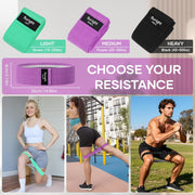 Resistance Band Set - 5 Color-Coded Exercise Bands Pull Up Assist Bands,Stretch Resistance Band, Exercise bands,Power-lifting Bands for Resistance Training,Ideal for Home Workouts,Physical Therapy