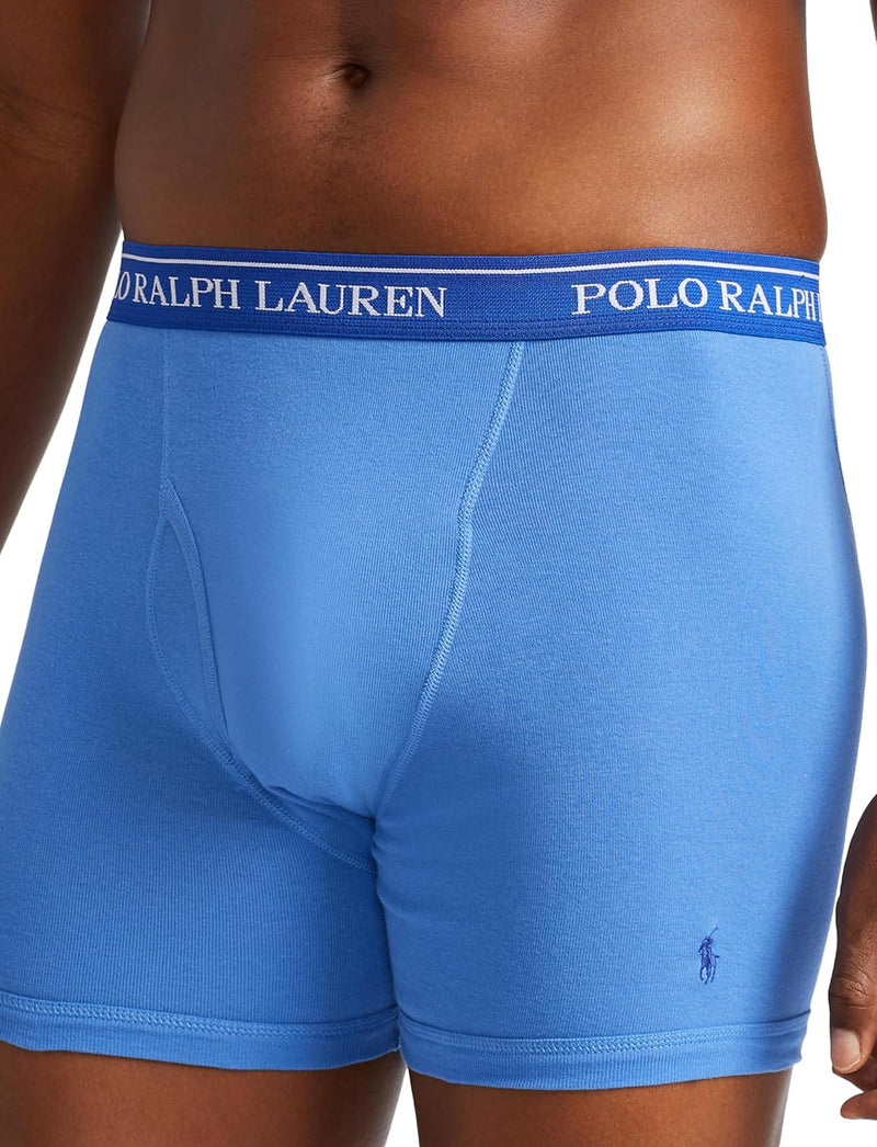 RALPH LAUREN Men B-CFW-BBRIEF2-P3 Briefs (pack of 3) - Royal/Blue/Navy - 3 Pack