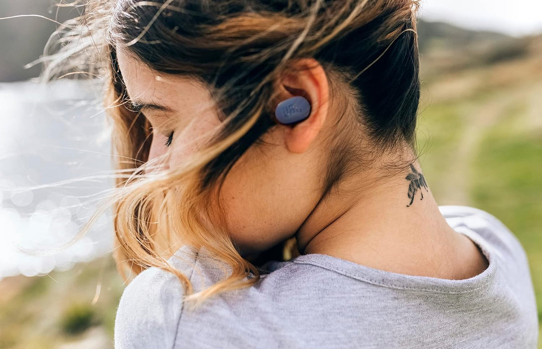 JBL Tune Buds True Wireless Noise Cancellling Earbuds, Pure Bass Sound, Bluetooth 5.3, LE Audio Support, Smart Ambient, 4-Mic Technology, 48H Battery, Water and Dust Resistant - White, JBLTBUDSWHT