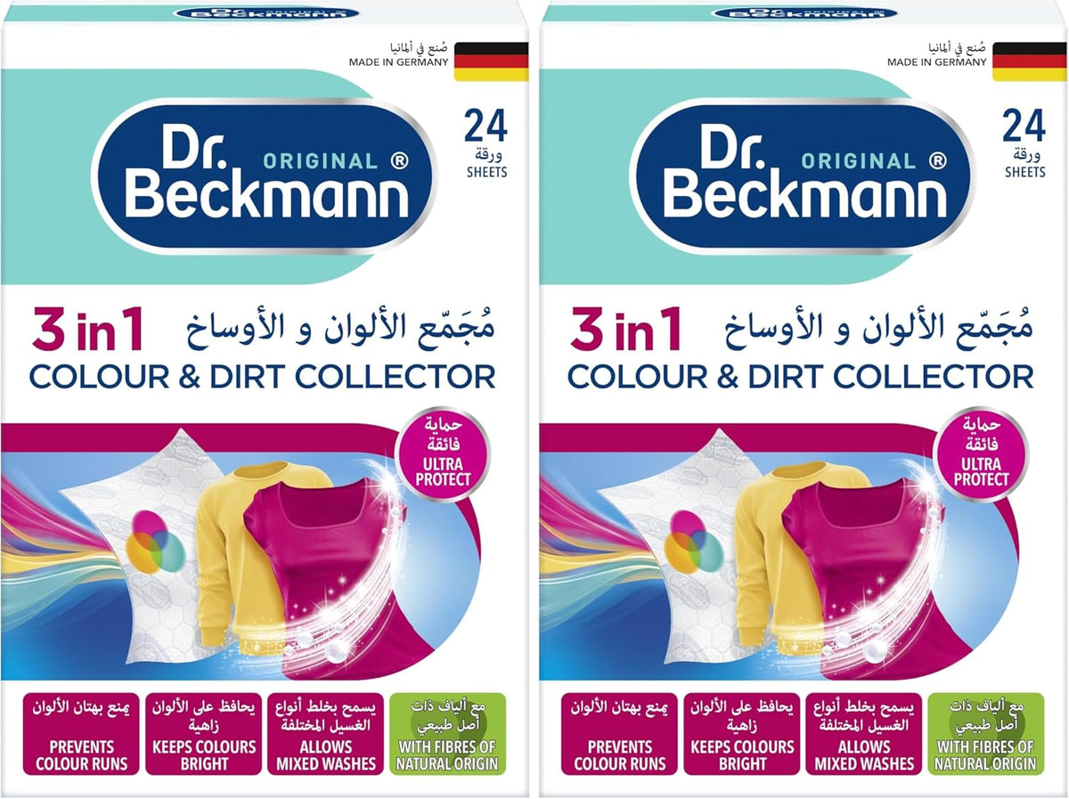Colour and Dirt Collector with Microfibre, Works Efficiently,Protect from Colour Run,Unscented, 24 Sheet – image 1