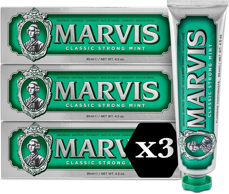 Whitening Mint Toothpaste With Xylitol 85ml/4.4oz - Menthe Forte 85 ml (3er Pack)