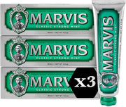Amarelli Licorice Toothpaste - 25 ml - Menthe Forte 85 ml (3er Pack)