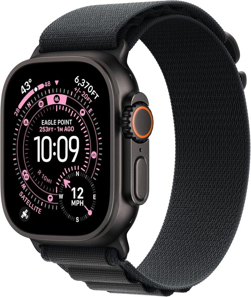 Watch Band - Alpine Loop - 49mm - Black - Medium