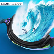 Sulfar Swim Goggles, Swimming Goggles No Leaking Adult Men Women Youth, Aqua