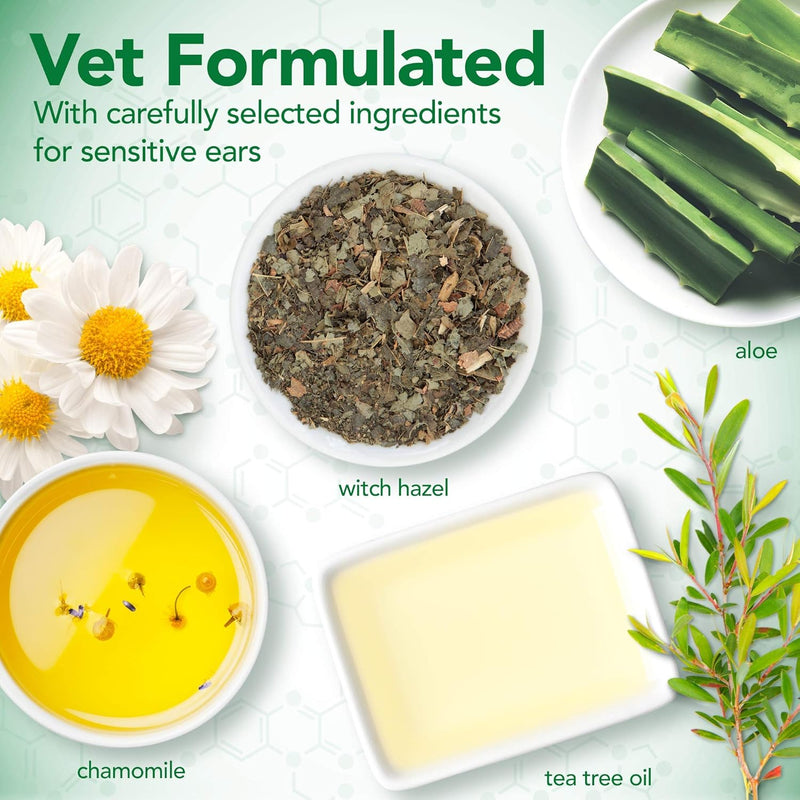 Vet's Best Ear Relief Wash For Dogs, 4 Oz, White