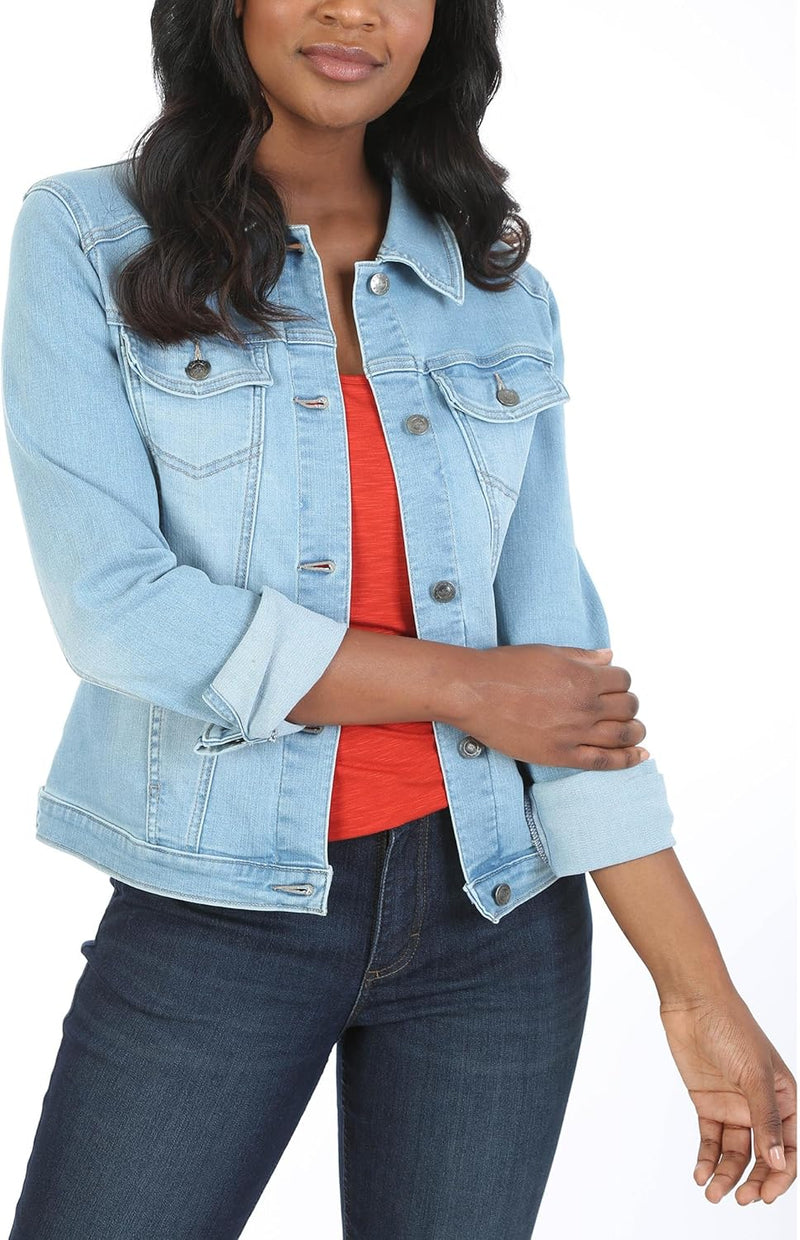 Women's Denim Jacket - Light Blue