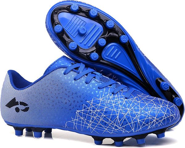Football Boots Kids,FG/AG Soccer Athletics Training Shoes Men's Women's,Spikes Cleats Football Athletic Sneakers Boys Girls,Competition Trainers Fitness For Adult Youth,30-45 Size