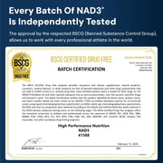 HPN NAD+ Booster (NAD3) Anti Aging Cell Booster True NAD Supplement Cell Regenerator 60 Veggie Capsules