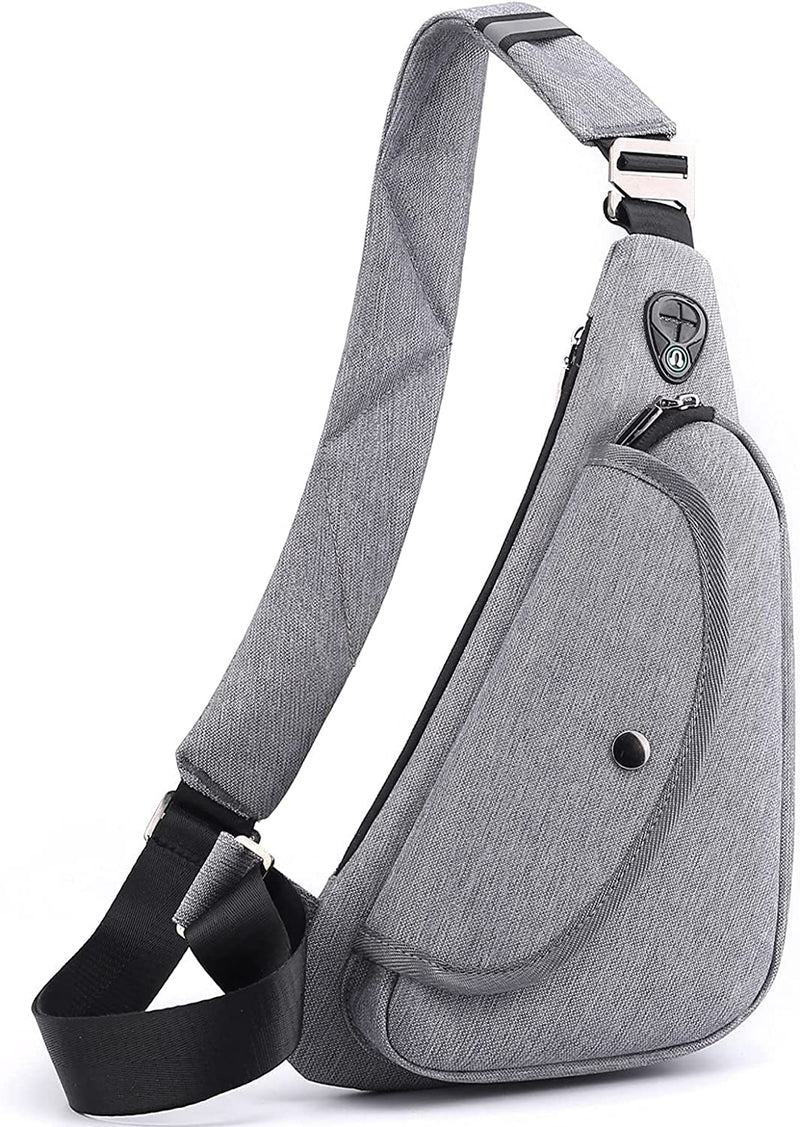 Sling Backpack, Large Capacity Crossbody Sling Bag for Women Men, Shoulder Bag for Men, Women Mini Crossbody Chest Bag, Multipurpose Travel Cross Body Bag