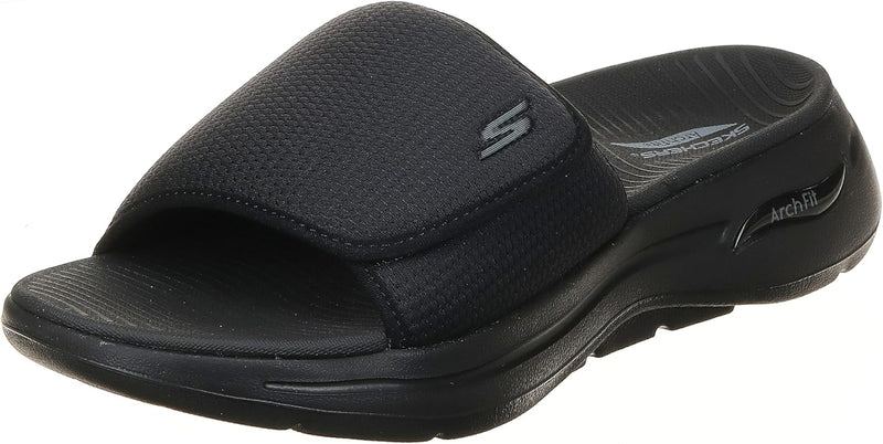 GO WALK ARCH FIT SANDAL mens Shoes - BLACK BLACK