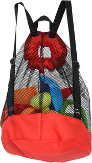 Hape Essential Complete Sand Playset for Kids Child-Safe BPA-Free Beach & Sandbox Toys with Buckets, Molds, Tools & Mesh Bag Outdoor Water & Sand Activity Kit for Toddlers Ages 18M+ - Beach Essential Set
