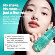 PDRN Collagen Glow Facial Serum Spray, Hydrating Face Mist, Hyaluronic Acid, Dewy Glass Finish, All Skin Types, Instant Plumping Hydration, Firming Care, Korean SkinCare, 100 ml, 3.38 fl oz