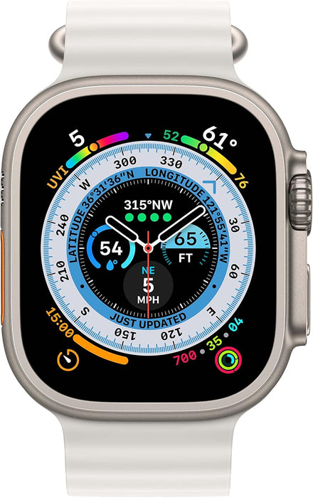 Apple Watch 49mm White Ocean Band Extension