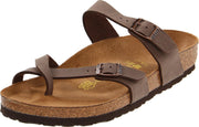 Mayari Birko Flor Thong womens Fashion Sandals - Brown (Mocha)