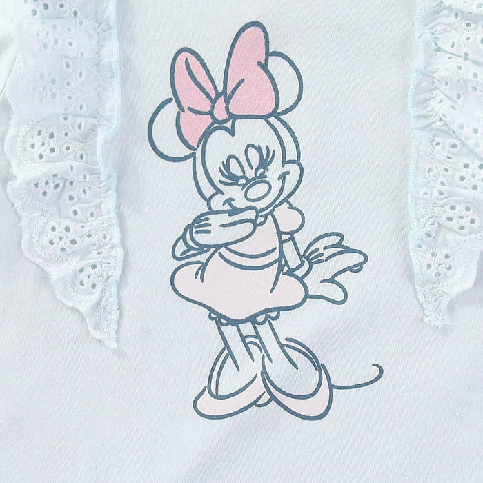 Disney Minnie Mouse Baby Girls Top and Ribbed Legging Pants Set for Infants