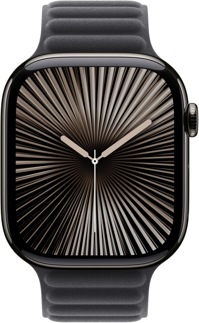 Apple Watch Band - Magnetic Link - 46mm - Black - S/M