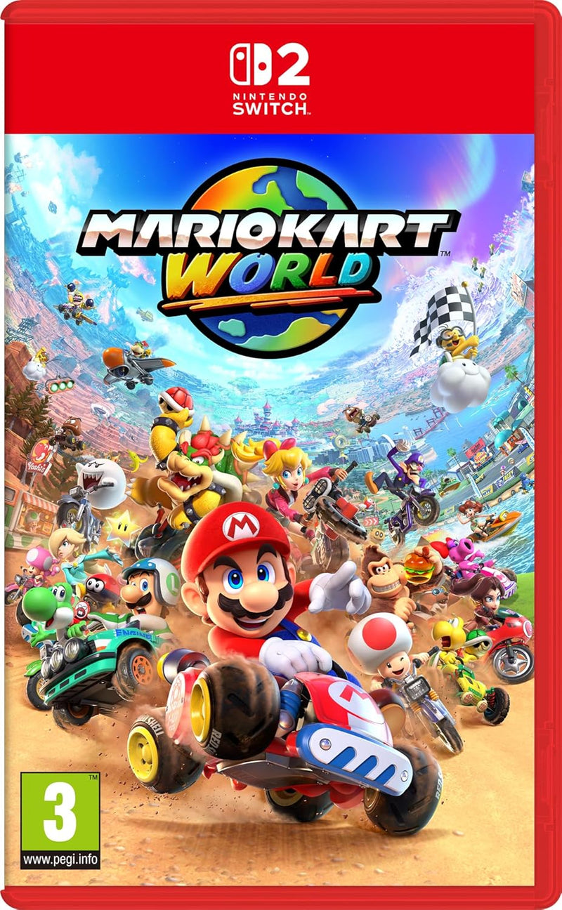 Mario Kart World - PEGI English Version - Nintendo Switch 2