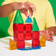 MAGNA-TILES microMAGS 26-Piece Travel Magnetic Construction Set Bold Colors, The Original Magnetic Building Brand