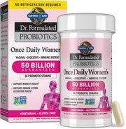 Dr. Formulated Adult Probiotics Once Daily Ultra - AcidophilUS Probiotic Supports Colon, Digestion, Immune System - Gluten, Soy-Free, Non-Gmo - 30 Vegetarian Capsules (Shipped Cold) - Original