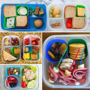 40 Pcs Silicone Lunch Box Dividers, Bento Bundle Dividers For Kids Accessories(Mixed Colors)