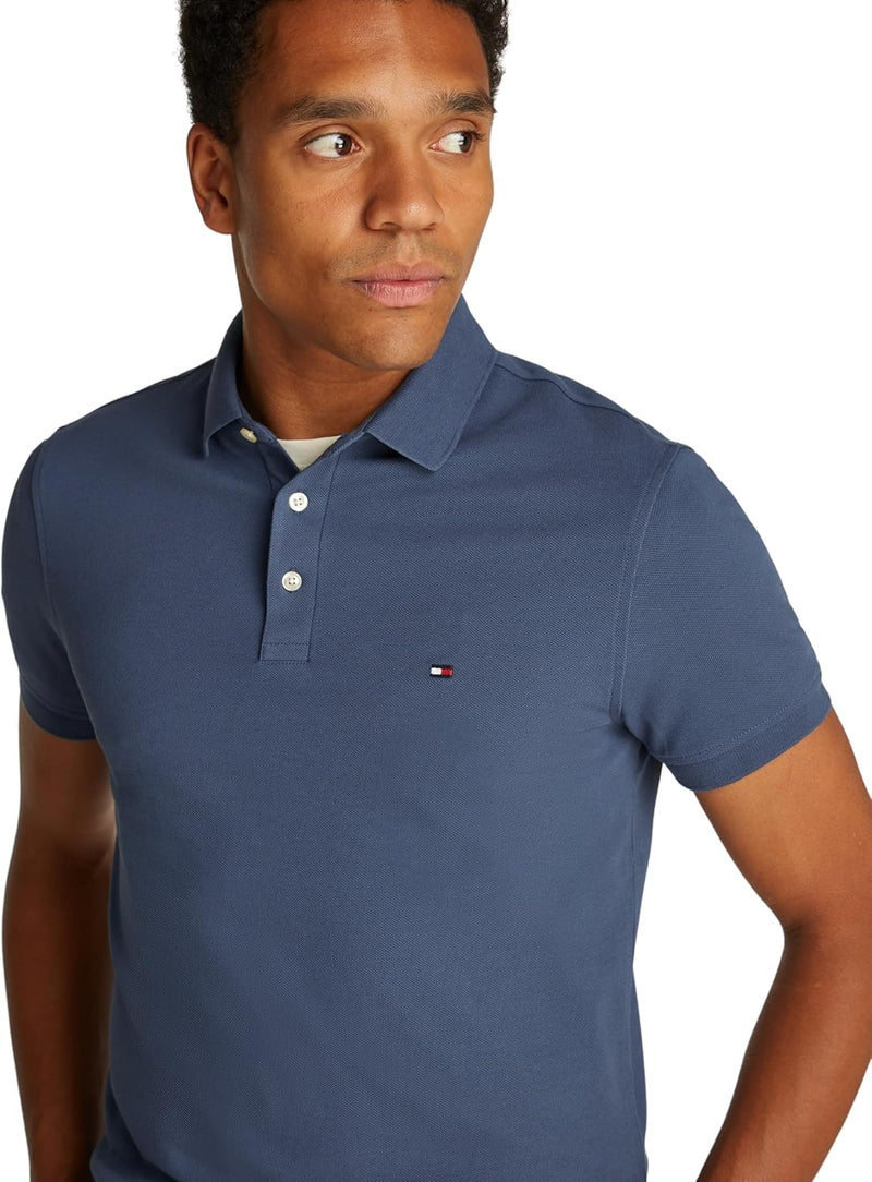 Tommy Hilfiger Mens 1985 Slim Polo Shirt (pack of 1)