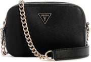 Womens Noelle Camera Crossbody Handbag - Black