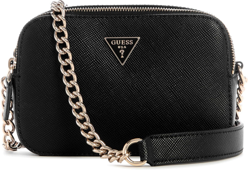 Womens Noelle Camera Crossbody Handbag - Black