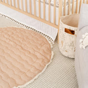Crane Baby - Ezra Quilted Playmat - Playmat Woodland Animal