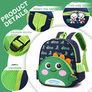 Kids Backpack Child School Bag Cute Cartoon Toddler Backpack Toddler Boys Girls Kids Cat Puppy Dinosaur Backpack Kindergarten Schoolbag Daypack for Boy Girl Old, M