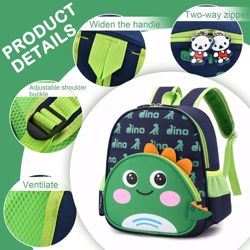 Kids Backpack Child School Bag Cute Cartoon Toddler Backpack Toddler Boys Girls Kids Cat Puppy Dinosaur Backpack Kindergarten Schoolbag Daypack for Boy Girl Old, M