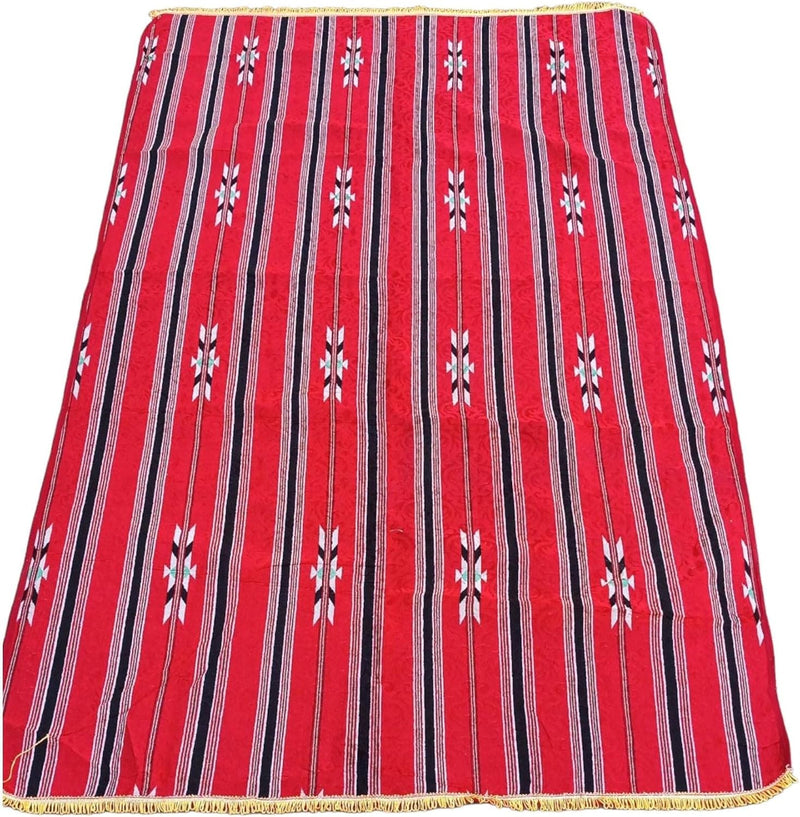 Alsaqer Foldable Camping Mat (2x3 Mtr) Outdoor Picnic Rug Water Proof Travel Mat Sadu Majlis Beach Mat Picnic Multicolour